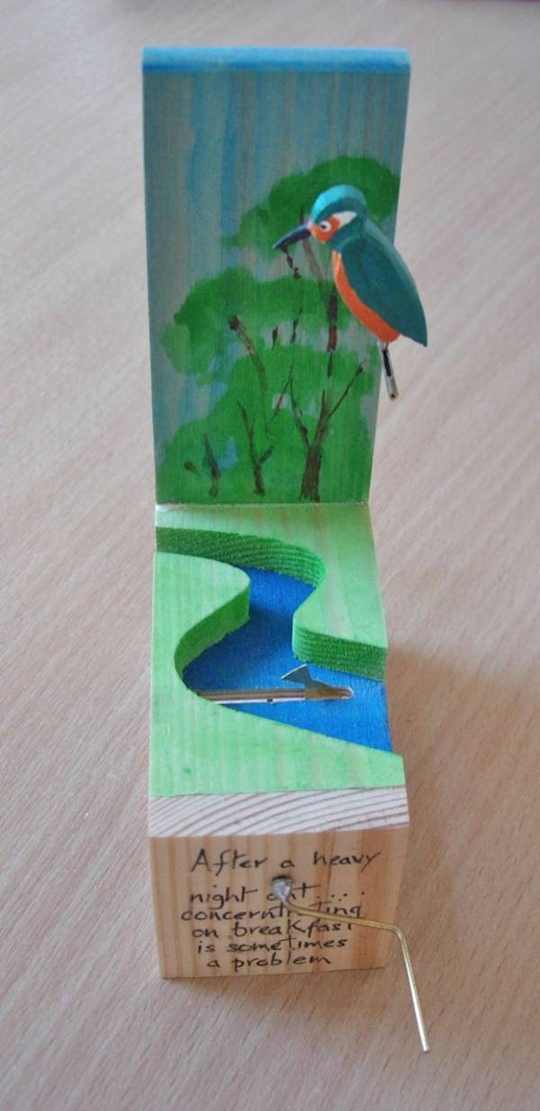 - a Sculpture by Neil Hardy, measuring 15 x 6 cm (H x W) £48